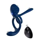 DualDrive Slimline – couples vibrating cock ring with perineum stimulator and remote — Photo 1