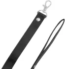Darkness Collar Model 8435565904135 with Leather Chain – Adjustable, Padded, Black — Photo 4