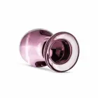 Glas Pink – smooth glass anal plug – M – 4.3 cm — Photo 2