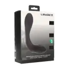 Vibrating Heating Bendable Tapping Silicone Prostate Stimulator – 20 cm (7.9″) – Black — Photo 1