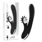 Black & Silver Johnny vibrators – 24 cm (9.5″) – melns — Foto 1