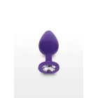 Diamond tagumiku juveel – 8 cm (3.1″) – Lilla — Foto 3