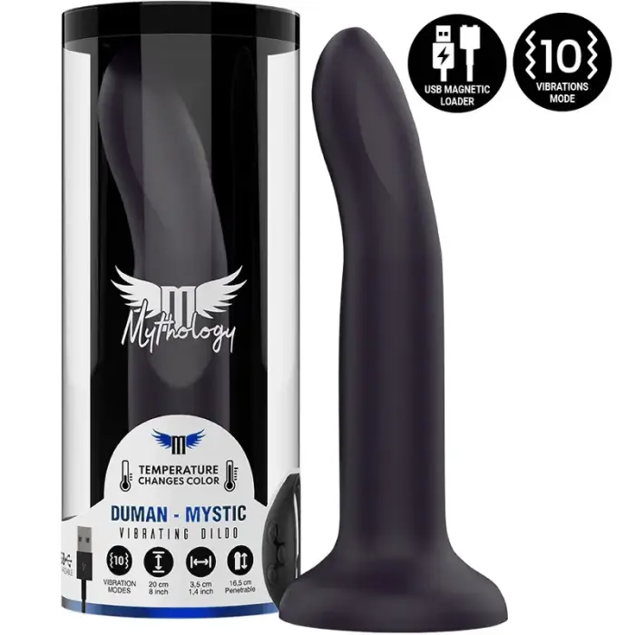 MYTHOLOGY Duman Mystic L вибратор – 20 см (7.9″) – фиолетовый