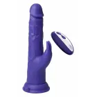 FemmeFunn Thruster Rabbit тёмно-фиолетовый – LIQUISILK™ силикон – 22,3 см — Фото 2