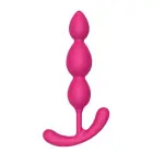 CHEEKY LOVE SILKY SMOOTH T-TEARDROP dildo – 14 cm (5.5″) – Skaidrus Photo