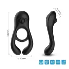 Veyron Cock Ring – 9 Vibration Functions – Black — Photo 8