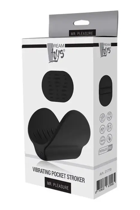 MR. PLEASURE Vibrating Pocket Stroker