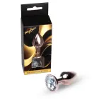 MyLove Toys Jewellery Red Gold anālais spraudnis – 7 cm (2.8″) – Caurspīdīgs — Foto 1