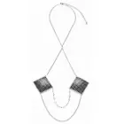 Cottelli ACCESSOIRES nibukleebiste komplekt kettidega – hõbedane — Foto 5