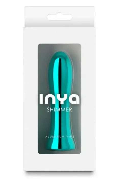 INYA Shimmer – металлическое устройство из алюминиевого сплава – аква – 12 см