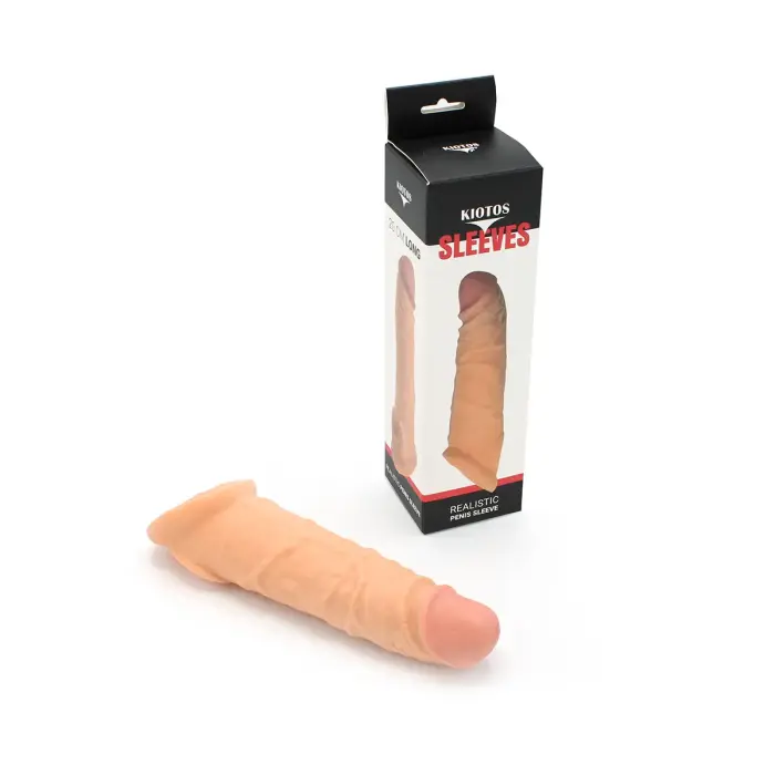 Kiotos Realistic Penis Sleeve – 20 cm