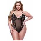 Baci Eco pitsist ja võrgust bodi – must – Queen Size — Foto 2