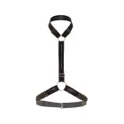 Harness Deluxe kūno petnešos – juodos — Nuotrauka 4
