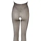 Cottelli Fantasy Catsuit – crotchless backless net catsuit with lace halterneck – black – S-L — Photo 5