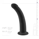 No-Parts Parker dildo – 19.5 cm (7.5″) – juodas — Nuotrauka 8