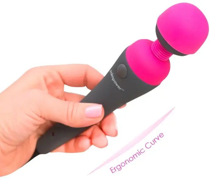 palmpower masāžas vibrators – 19.5 cm (7.5″) – melns Foto 7