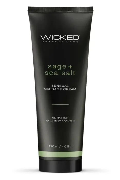 Wicked Sensual – массажный крем – шалфей и морская соль – 120 мл