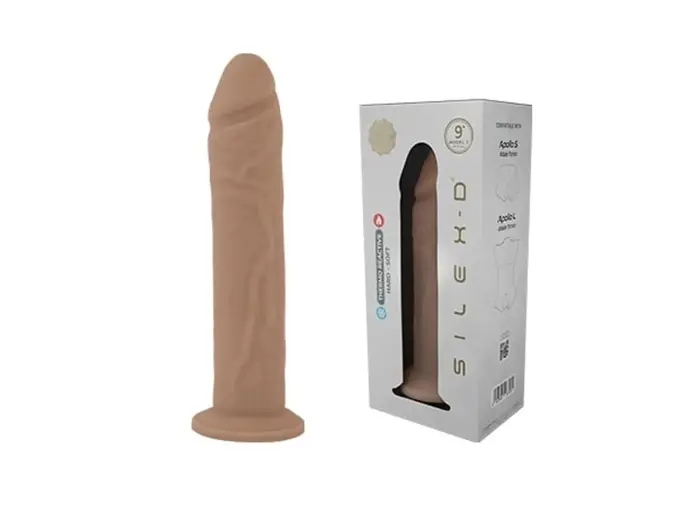 Realistic Liquid Silicone Dildo – 23 cm (9″)