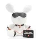Rimba Velvet White Bondage Rabbit Large – Decorative Plush — Photo 7