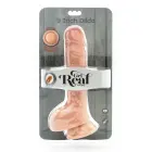 Dual Density Realistic Dildo – 23 cm (9″) – Skin — Photo 3