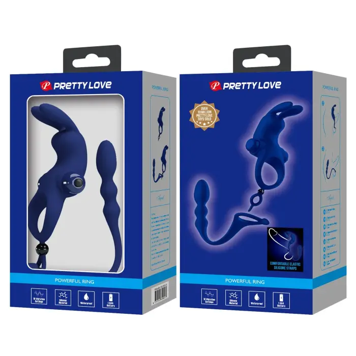 PRETTY LOVE - Spēcīgs gredzens ar 10 vibrācijas funkcijām Foto 11