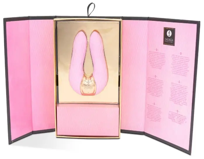 AIKO topelt stimulaatoriga masseerija – heleroosa Photo