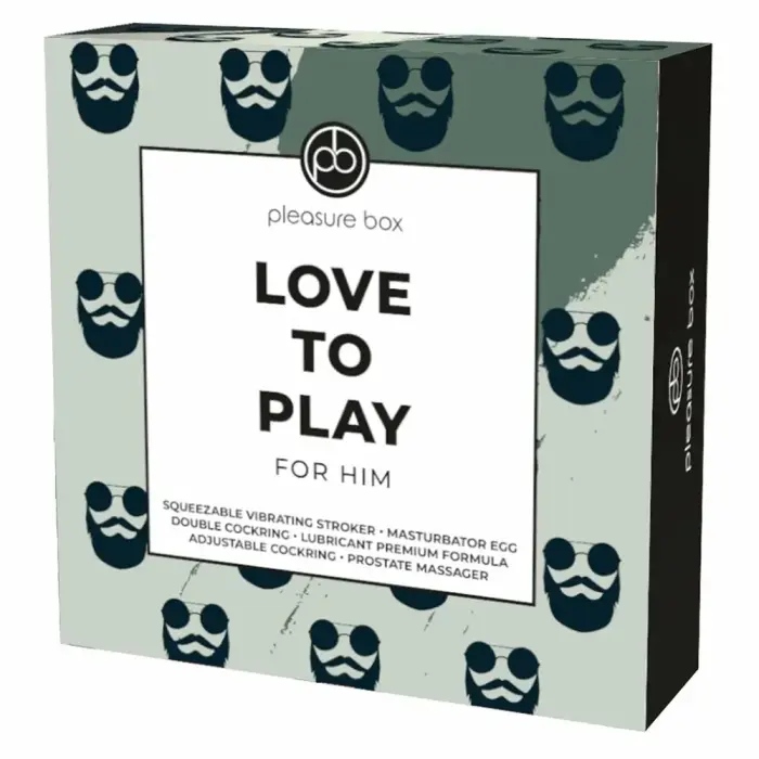 Pleasure Box Love to Play for Him – intimate starter set for men