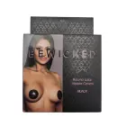 Round Lace Nipple Covers - Black - One Size — Photo 5