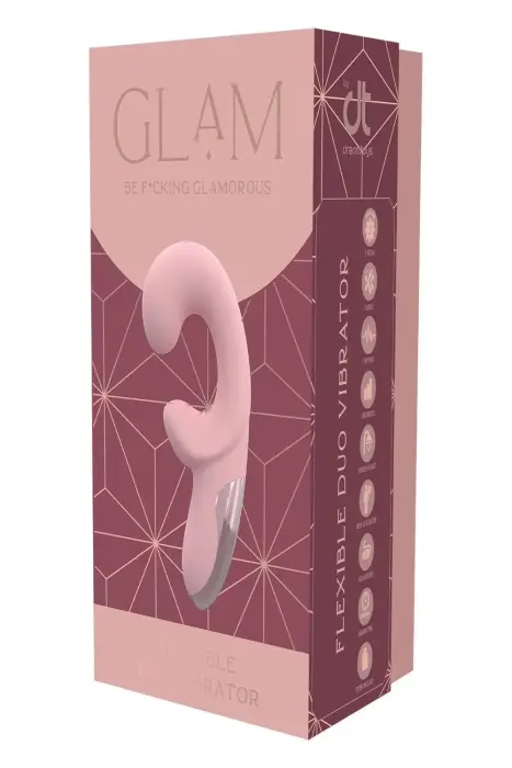 GLAM Гибкий двойной вибратор – 17.1 cm (6.7″)