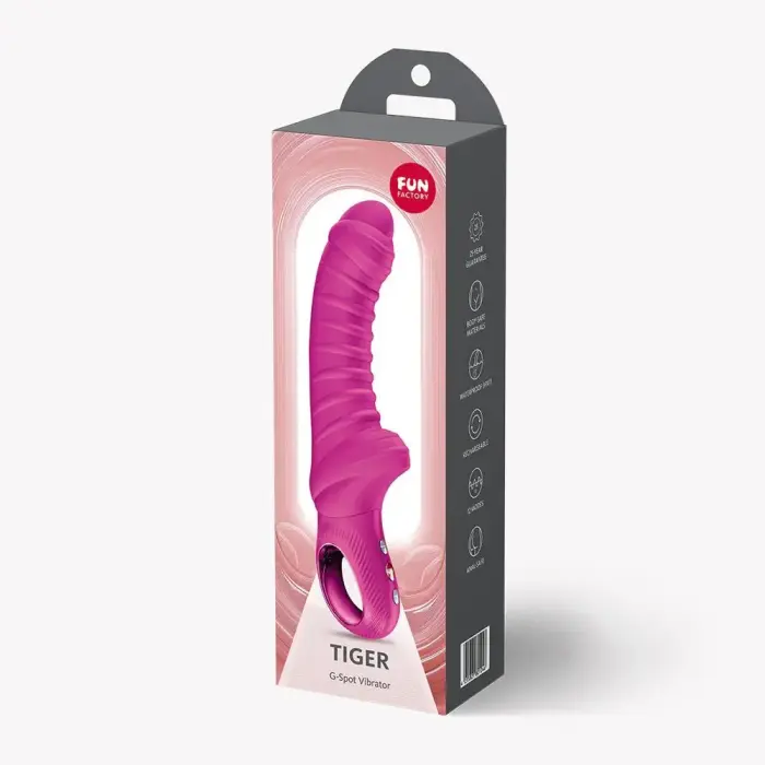 Вибратор для точки G Tiger – 22.5 см (8.8″) – розовый