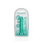 Taisns reālistisks dildo ar piesūcekni – 15.5 cm (6.1″) – Caurspīdīgs Foto 1