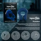 EXS AquaPulse Poseidon – vibrating performance cock ring – blue — Photo 6
