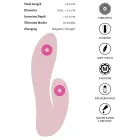 beau cœur Cerya Strong Мини кролик-вибратор – 14 cm (5.5″) – розовый — Фото 12