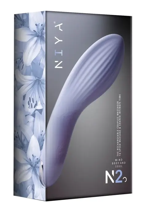 Rocks Off NIYA 2 ergonomisks vibrators – 19.2 cm – melns