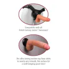 Real Feel Deluxe No. 1 reālistisks vibrators – 22 cm (8.6″) – miesas krāsā — Foto 5