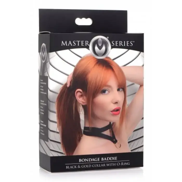 Bondage Baddie kaelarihm O-rõngaga