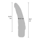 Klasikinis Slim vibratorius – rožinis — Nuotrauka 5