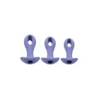 Evolved Hole Punch vibrating silicone anal plug set – 3 sizes — Photo 4