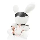 Rimba Velvet White Bondage Rabbit Large – Decorative Plush — Photo 2