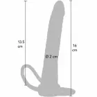 ToyJoy Get Real Double Trouble silikona divpusējs dildo – 16 cm (6.3″) – Miesas krāsa — Foto 3