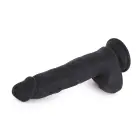 Kiotos COX Realistic Dildo with Suction Cup and Harness Compatibility – 25.5 cm (10″) – Black — Photo 4