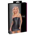 Strapless Tube Mini Dress – Black – One Size — Photo 1