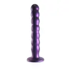 Дилдо с бусинами для точки G с присоской – 20.5 cm (8″) – Фиолетовый — Фото 3