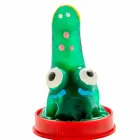 CONDOMERIE rankomis tapytas dekoratyvinis prezervatyvas – Krokodilas (1 modelis) — Nuotrauka 3