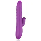 Fun Function Zenda Thruster & Rotation divkāršās darbības vibrators – 24.5 cm (9.6″) – violets — Foto 7