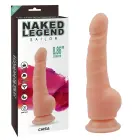 Sailor reālistisks dildo ar piesūcekni – 22.5 cm (9″) – miesas krāsa — Foto 1