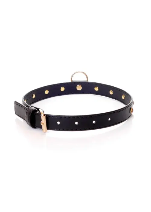 Fetish B - Series - Collar 2 cm gold crystal Foto 2