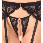 Abierta Fina Top Strapsset – Black – M — Photo 9
