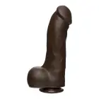 Master D Realistlik FIRMSKYN dildo munanditega – 30 cm (12″) – Nahavärv — Foto 2