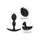 Boundless Teardrop analinis kištukas – juodas — Nuotrauka 4